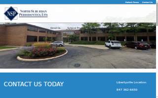 North Suburban Periodontics website