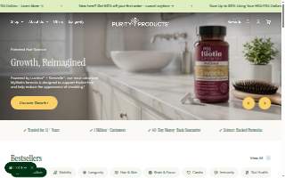 Purity Medi Spa website