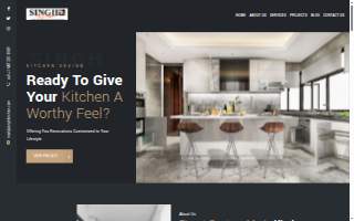 Singh's Kitchen website