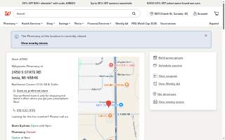 COVID-19 Drive-Thru Testing at Walgreens of Lincoln website