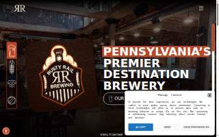 Rusty Rail Pub website