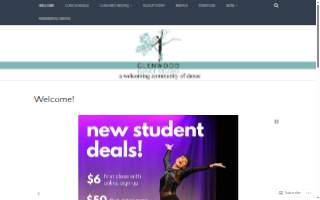 Glenwood Dance Studio website