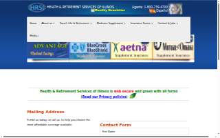 Health & Retirement Services of Illinois website