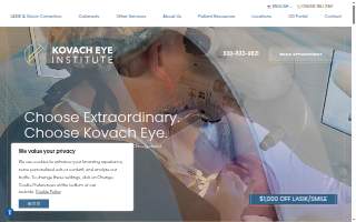 Kovach Eye Institute of Lincolnwood website