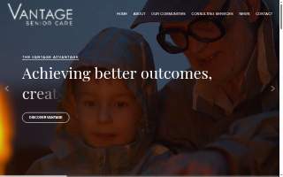 Vantage Senior Care In Illinois website