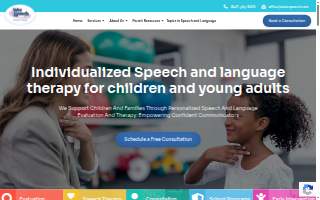 Wee Speech, P.C. of Lincolnwood website