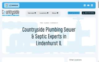 Countryside Plumbing Sewer and Septic of Lindenhurst website