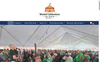 Shaded Celebrations Tent Rental of Lindenhurst website