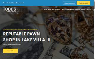 Todds Pawn Shop of Lindenhurst website
