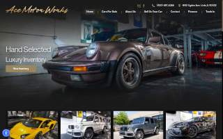 Ace Motorworks website