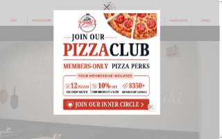 Brasi's Pizzeria website