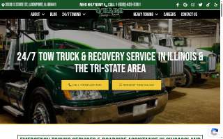 O'Hare Towing Service & Semi Truck Heavy Duty Wrecker website
