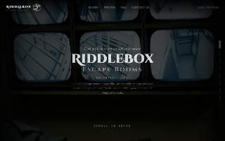 RiddleBox Escape Room of Darien website