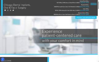 Chicago Dental Implants & Oral Surgery website