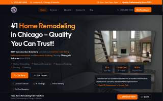 EDM Construction Solutions website