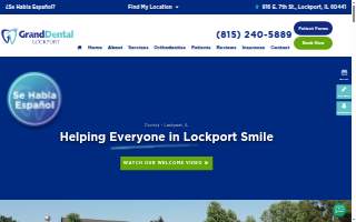 Grand Dental - Lockport website