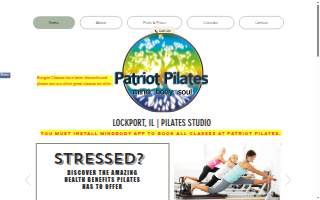 Patriot Pilates of Homer Glen website