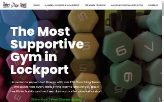 Perfect Shape Fitness of Lockport website