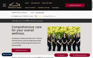 Porter Dental Center website