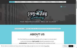 Pro Era Detailing of Lockport website