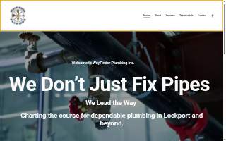 Wayfinder Plumbing (Formerly Integrity Plumbing Services Inc.) website