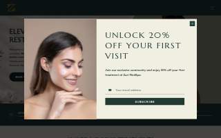 Zuri Med Spa website