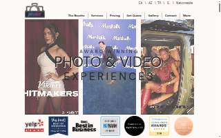 Pixster | Photo Booth Rental Chicago website