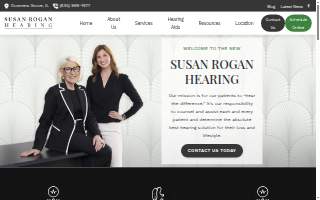 Susan Rogan Hearing of Lombard website
