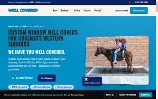 Well Covered Window Wells Inc website