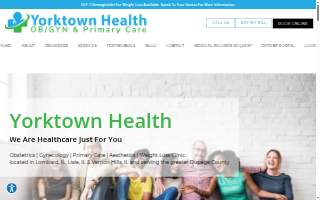 Yorktown Health website