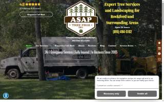 ASAP Tree Pros, Inc. website