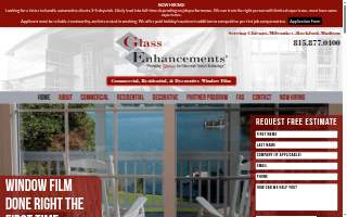Glass Enhancements website