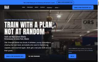 Oak Strength website