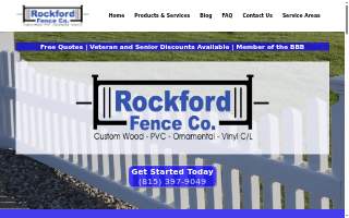 Rockford Fence website