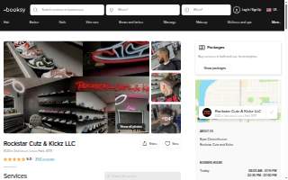 Rockstar Cutz & Kickz LLC website