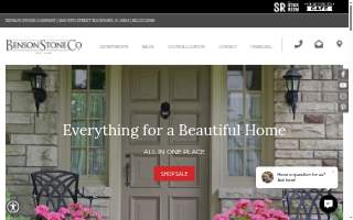 The Flooring Store at Benson Stone website