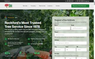Tree Care Enterprises Inc. of Belvidere website