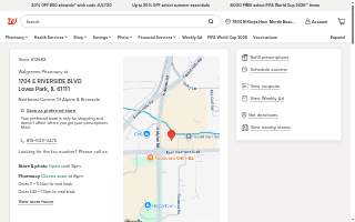 Walgreens Pharmacy of Loves Park website