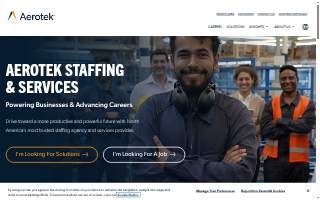 Aerotek of Machesney Park website