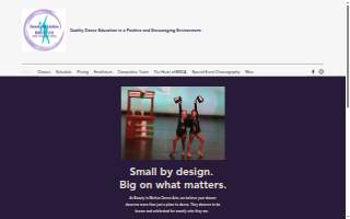 Beauty in Motion Dance Arts website