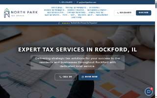 North Park Tax Service website