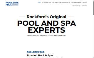 Poolside Pros of Machesney Park website