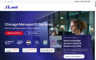 XL.net - Rockford Managed IT Services Company of Machesney Park website
