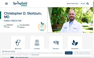 Christopher D. Stortzum, MD website