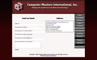 Computer Masters International Inc website