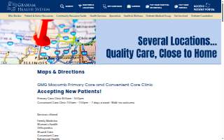 Convenient Care at Graham Medical Group - Macomb website