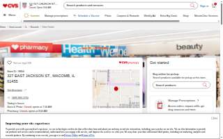 CVS of Macomb website