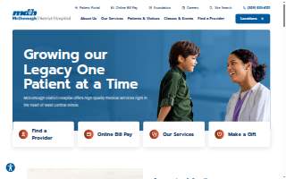 MDH Pediatrics website