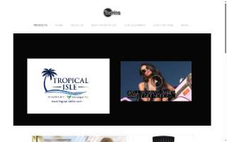 Tropical Isle Tanning website