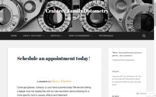 Crabtree Family Optometry website